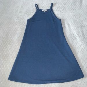 Blue flowy dress - worn once!